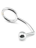 Çelik Penis Halkalı Anal Plug