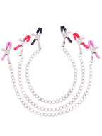 Göğüs Klipsi Zincirli