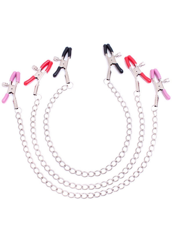 Göğüs Klipsi Zincirli